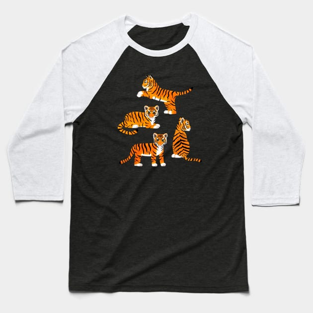 Tiger Cubs Baseball T-Shirt by tangerinetane